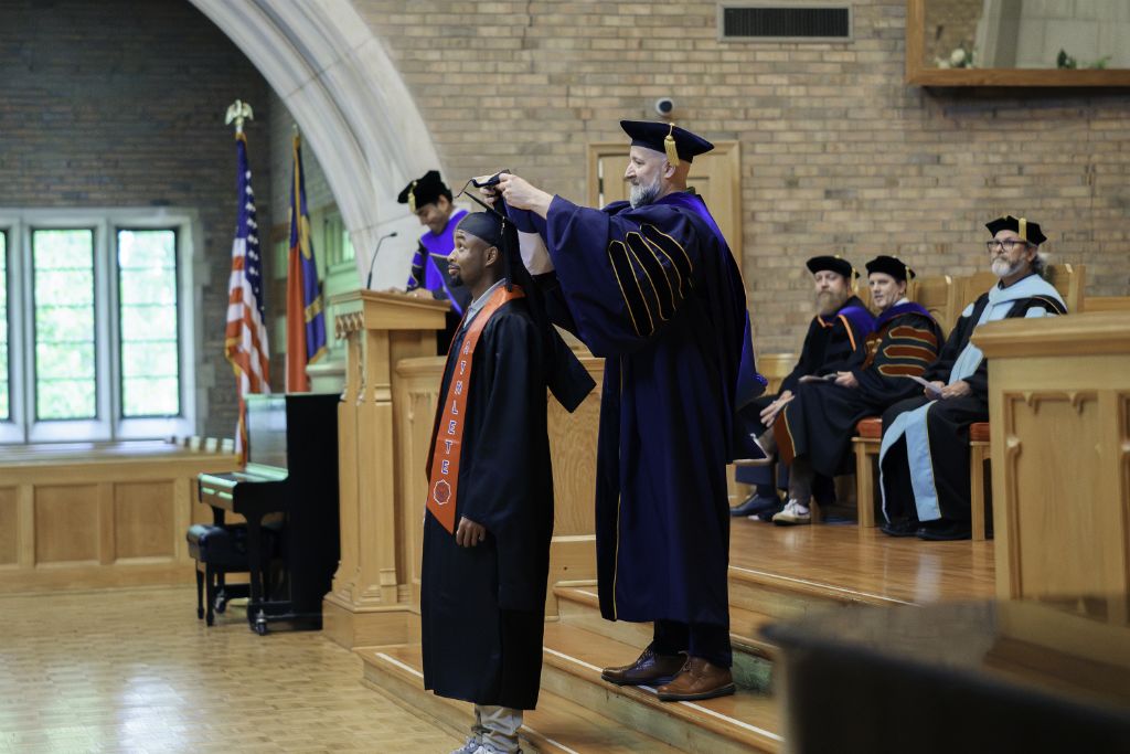 Master's Hooding Ceremony