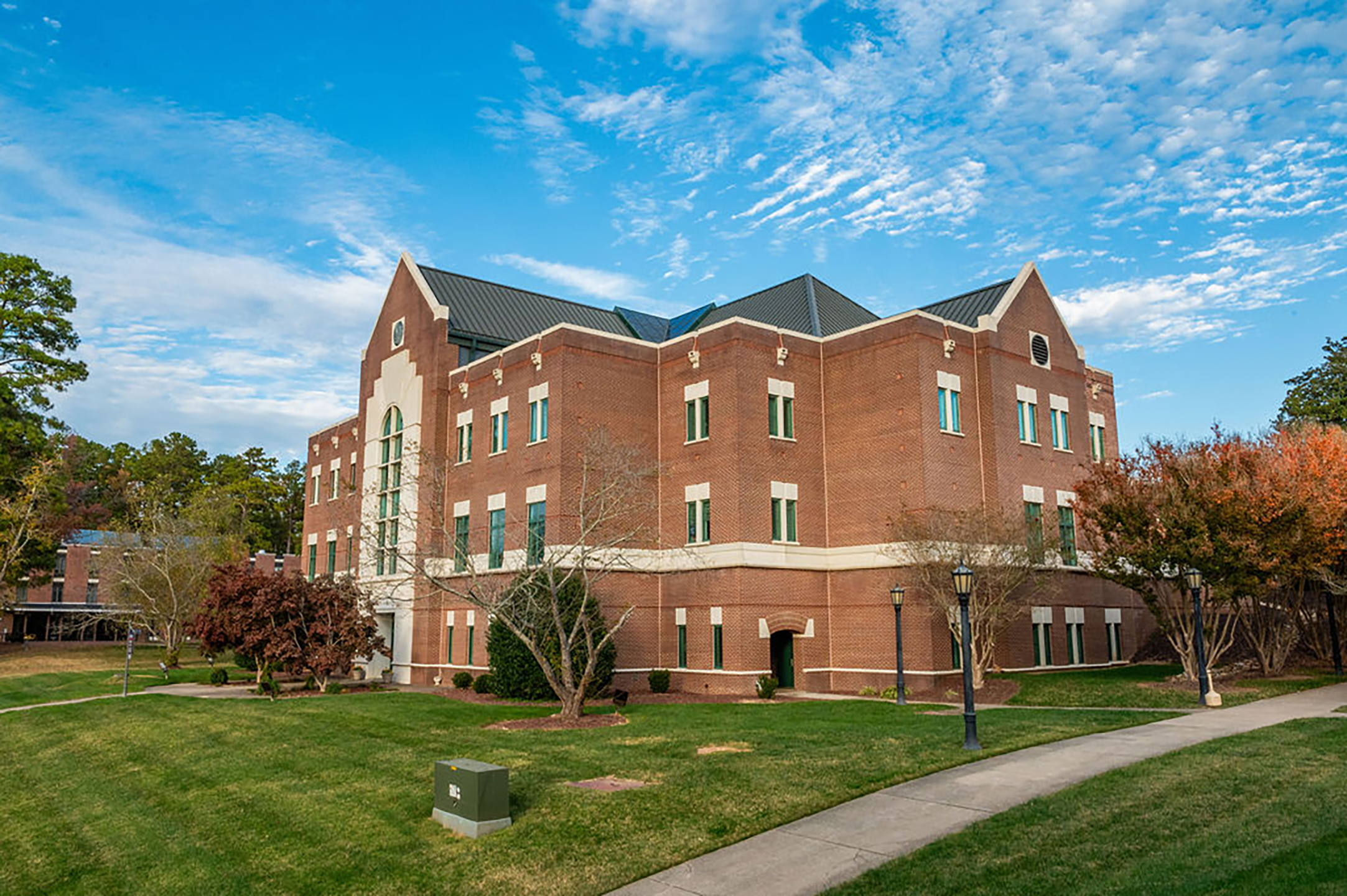 Rear view of Ketner Hall