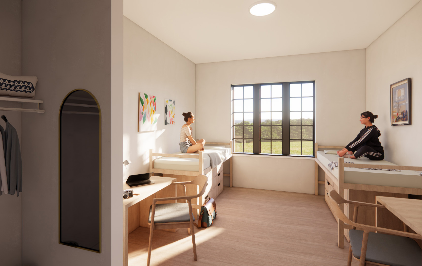 New Residence Hall - Interior