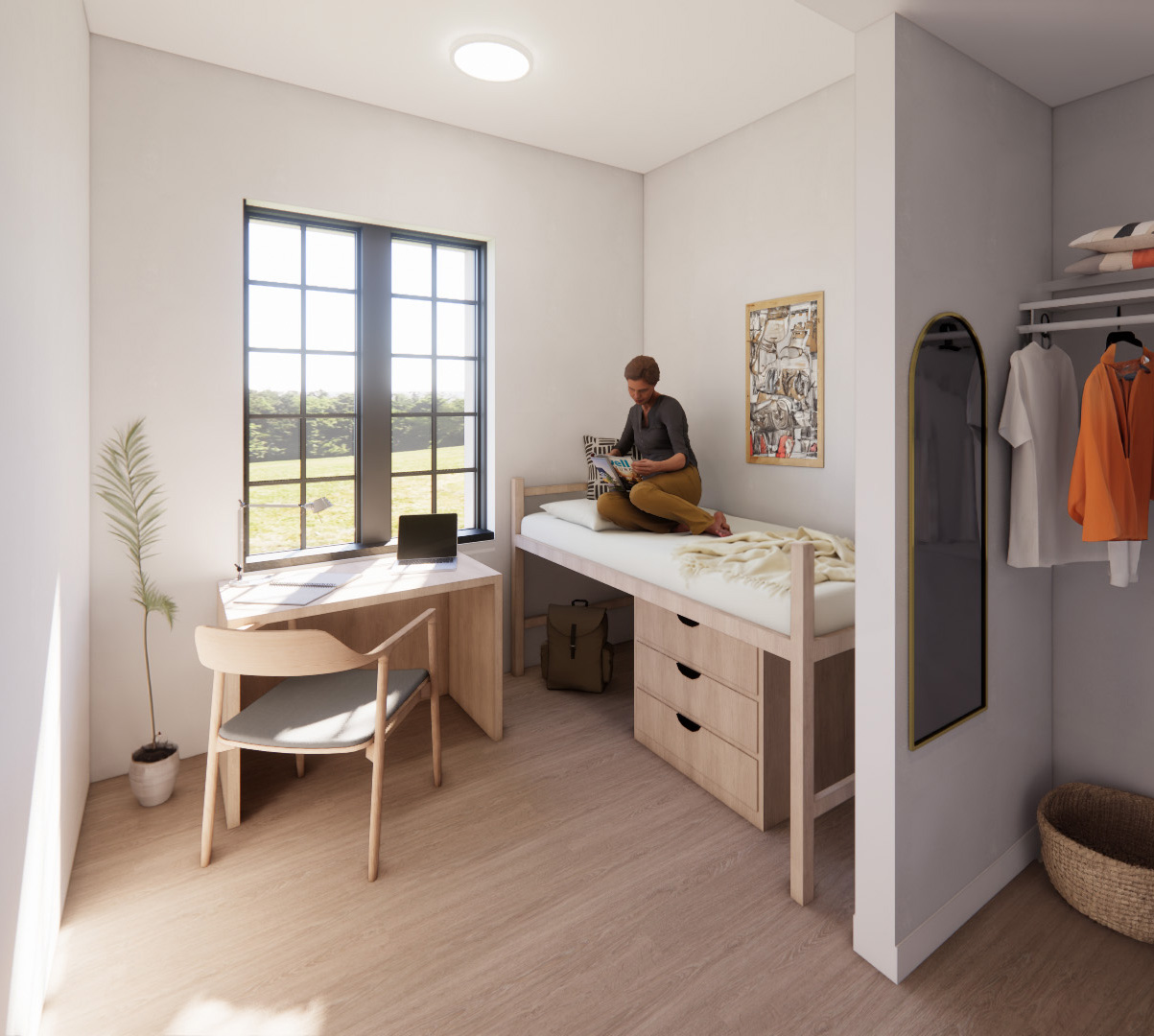 New Residence Hall - Interior