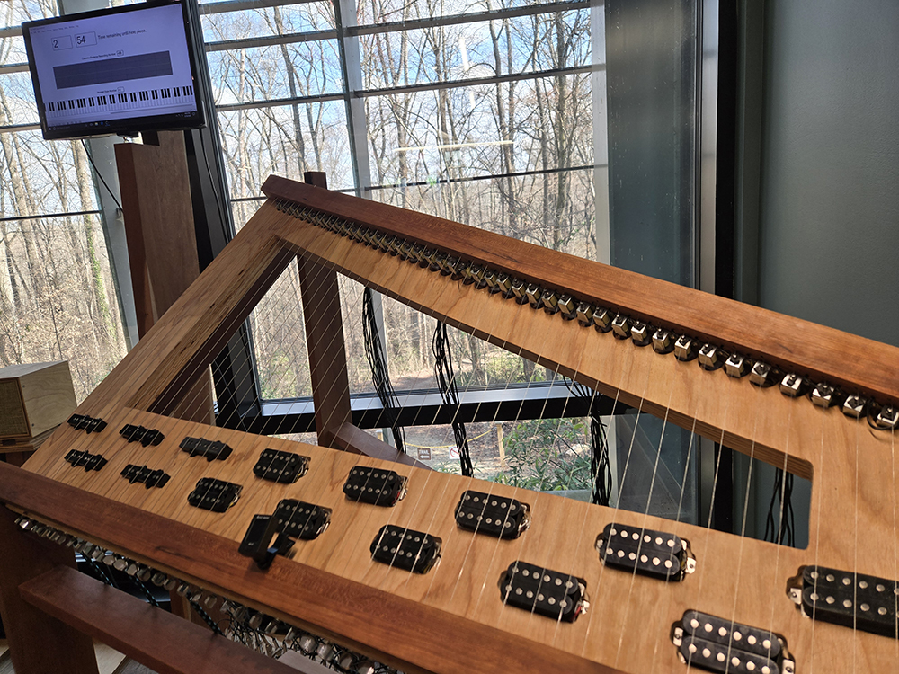 Aaron Shay and the Sonic Installation