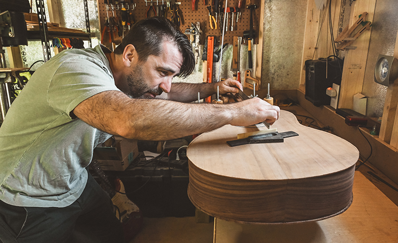 Aaron Shay and the Sonic Installation