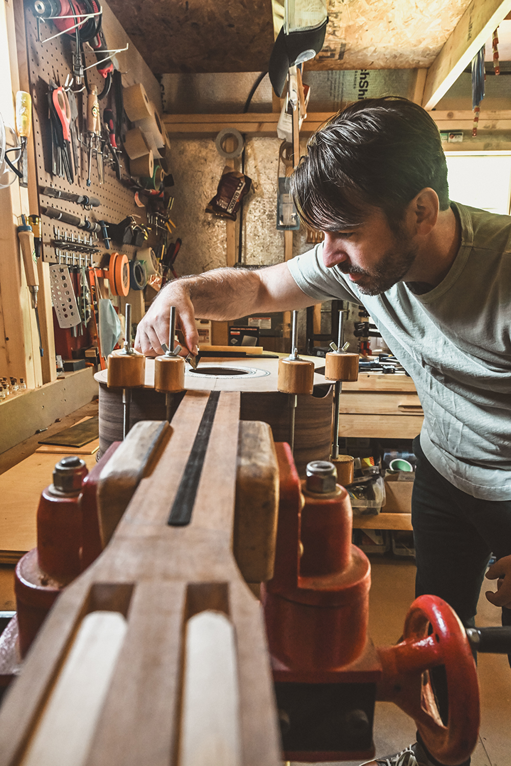 Aaron Shay and the Sonic Installation