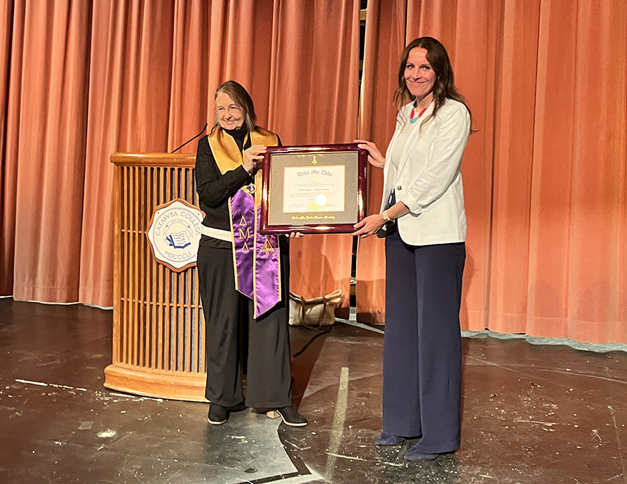 Delta Mu Delta Students Inducted 2026