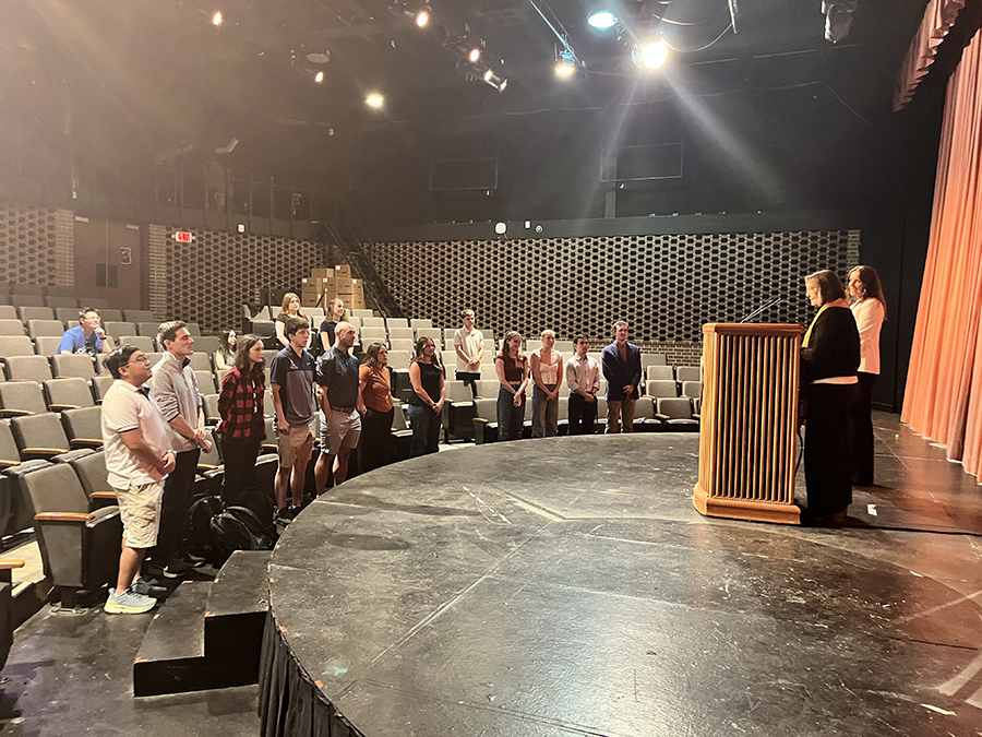 Delta Mu Delta Students Inducted 2026