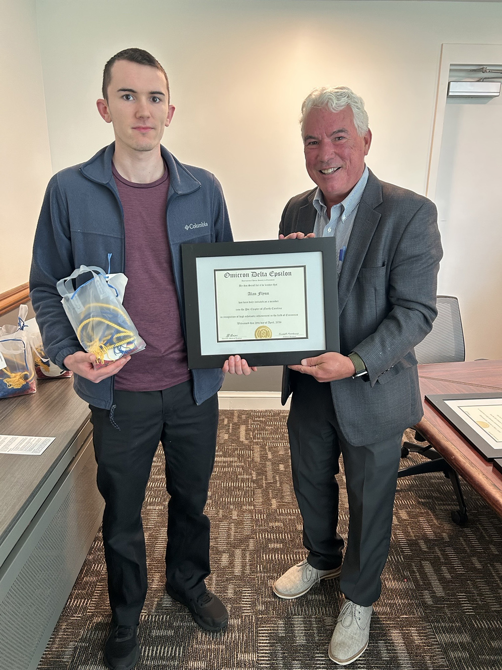 Omicron Delta Epsilon Honor Society