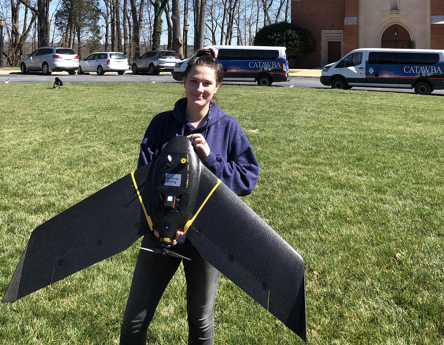 GIST Student with Drone