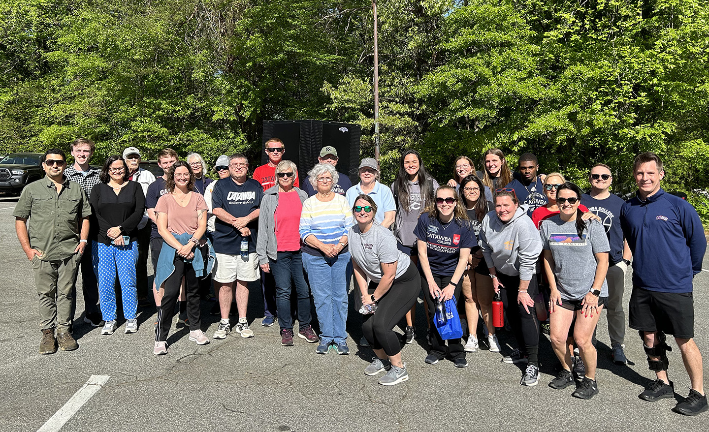 Nature Walk participants