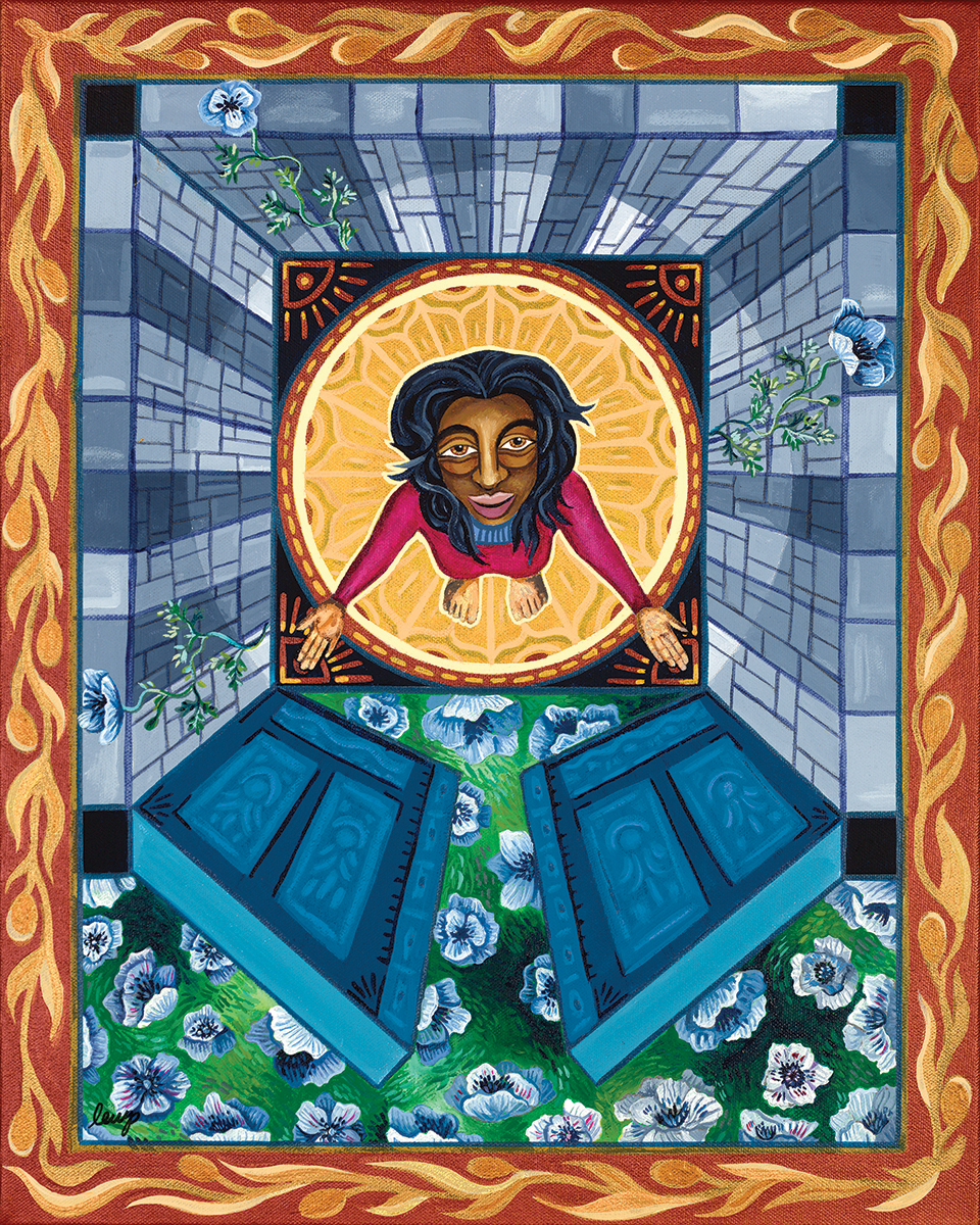 “Peace Without Your Walls” Artwork by Lauren Elizabeth © A Sanctified Art