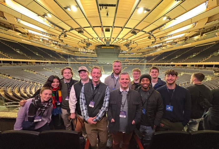 Catawba Sport Management graduate students in NYC