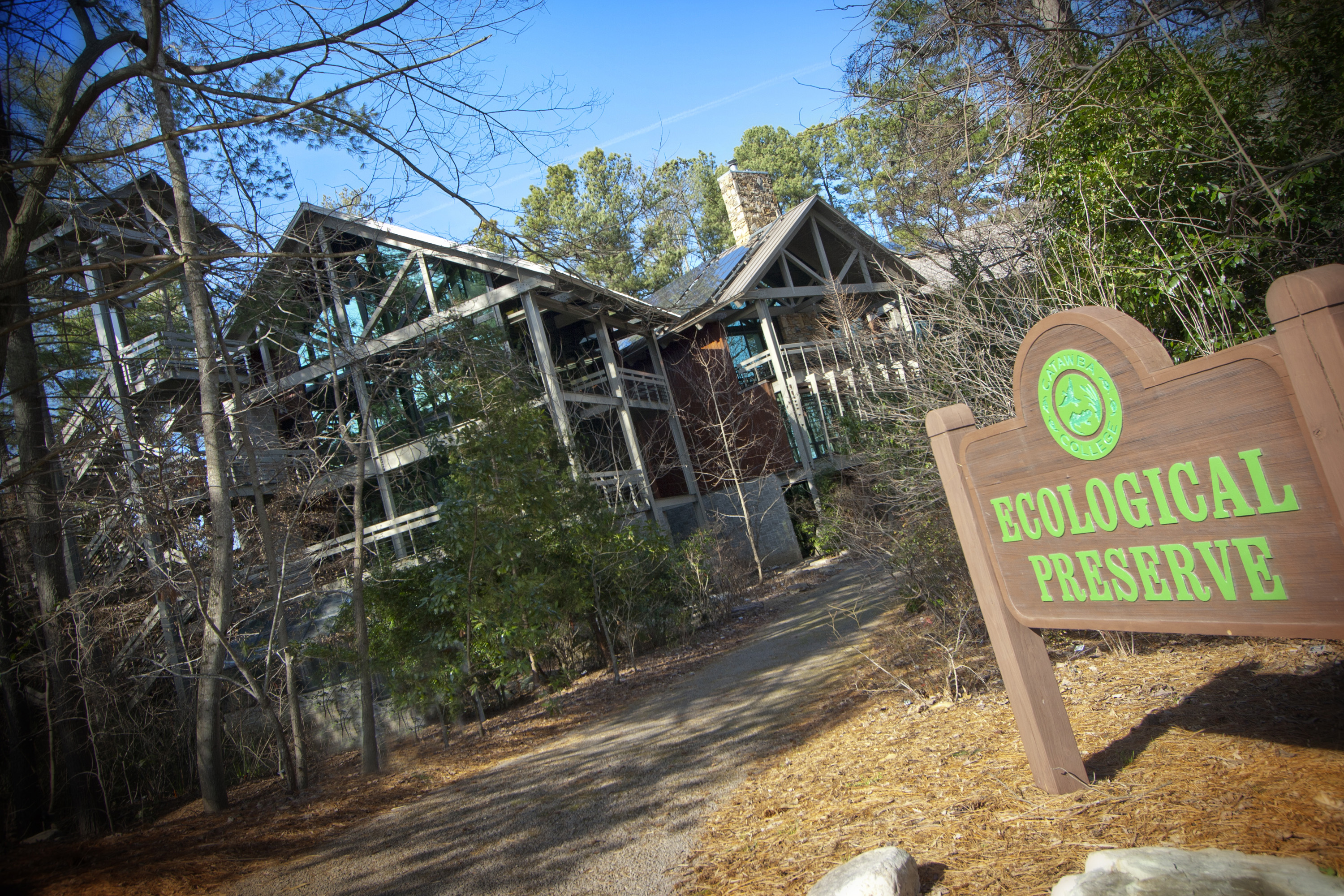 Entrance to Ecological Preserve