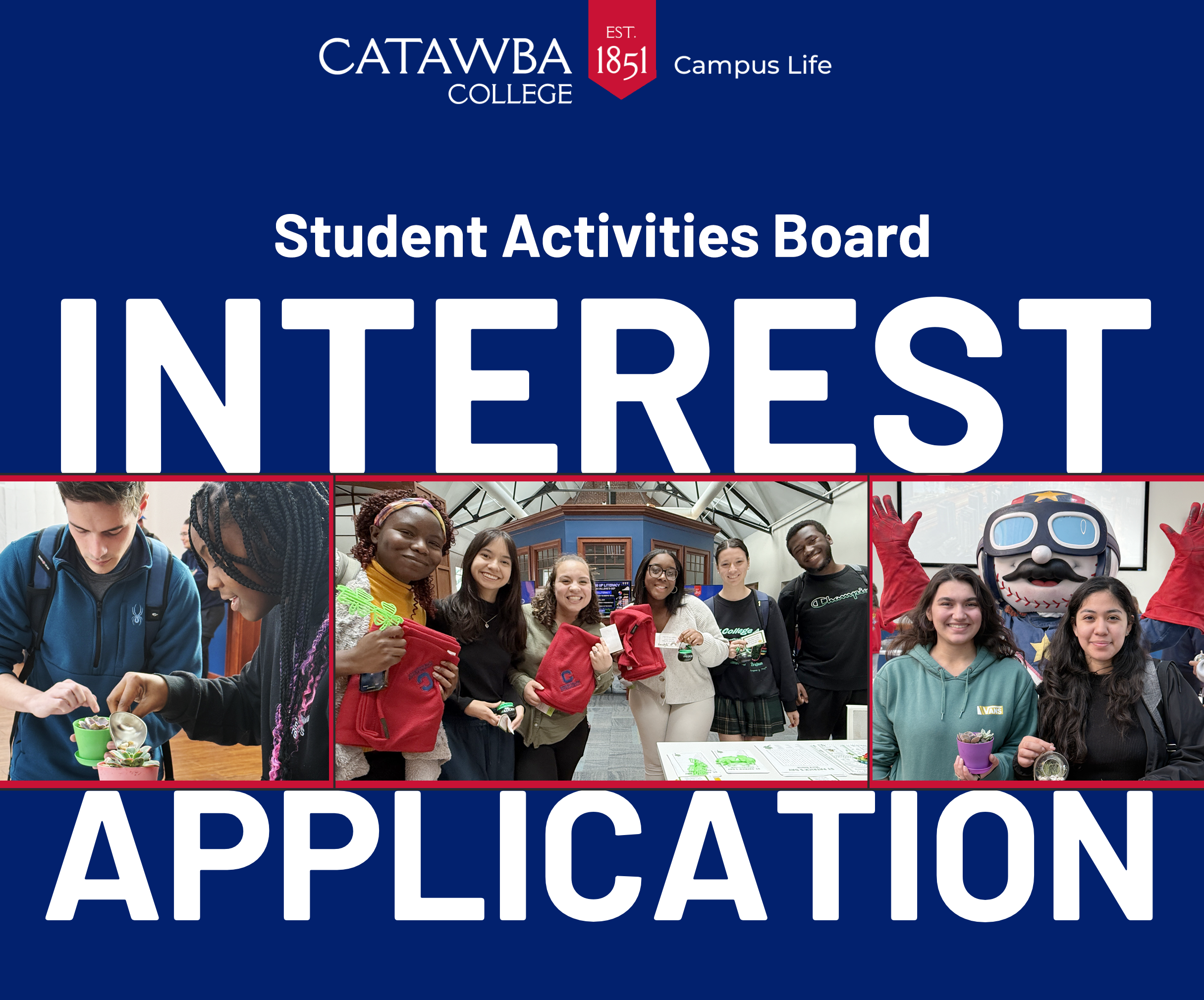 Student Activities Board Interest Application