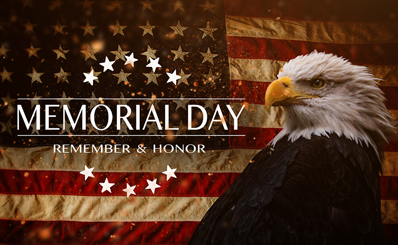 Memorial Day Holiday Closing