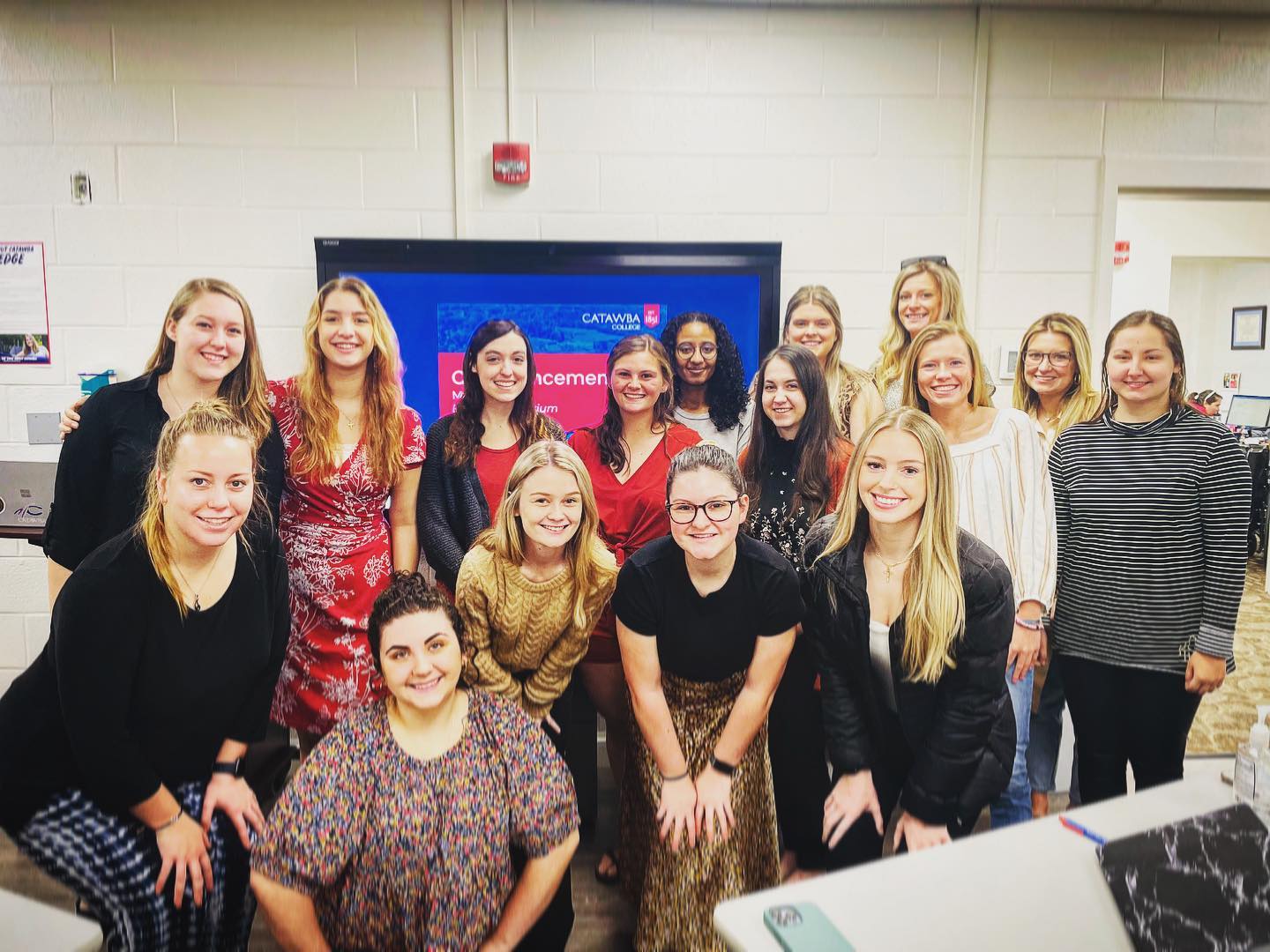 Nursing Seniors in a group smiling