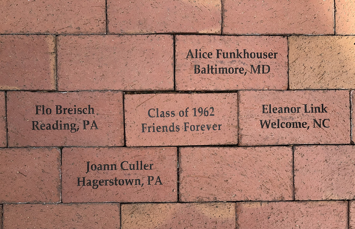 Four Forever Friends Then and Now from Catawba College