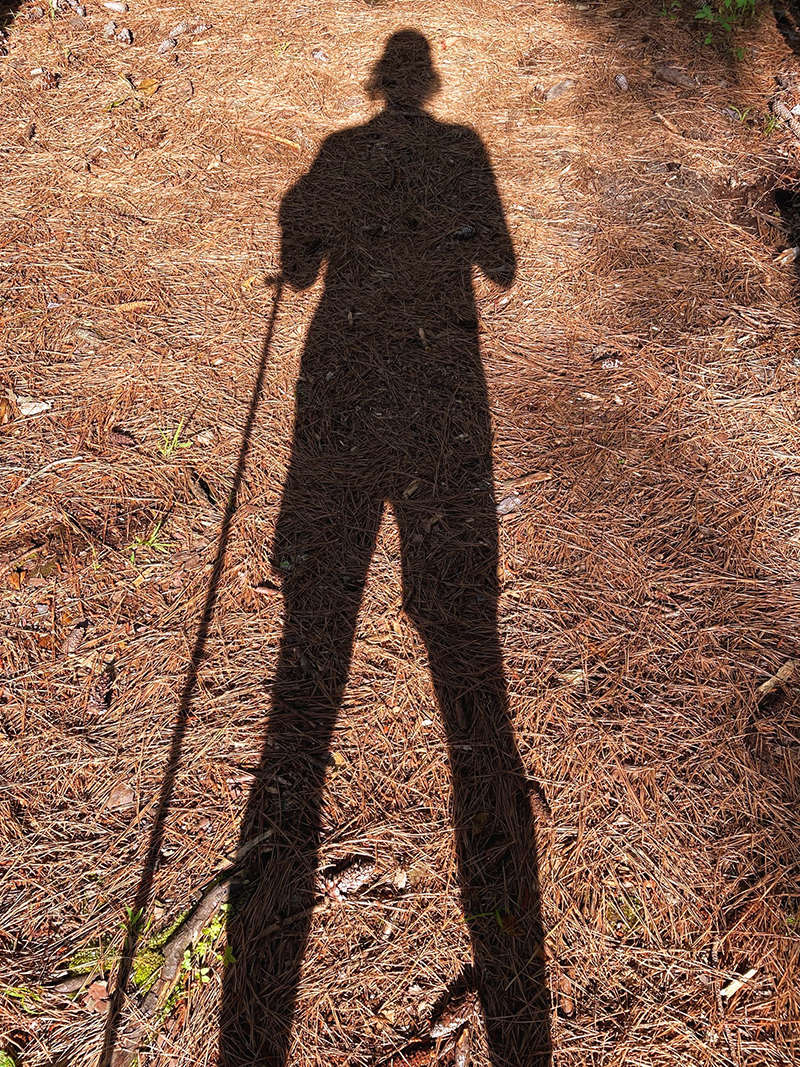 Luke Halton Hiking Shadow