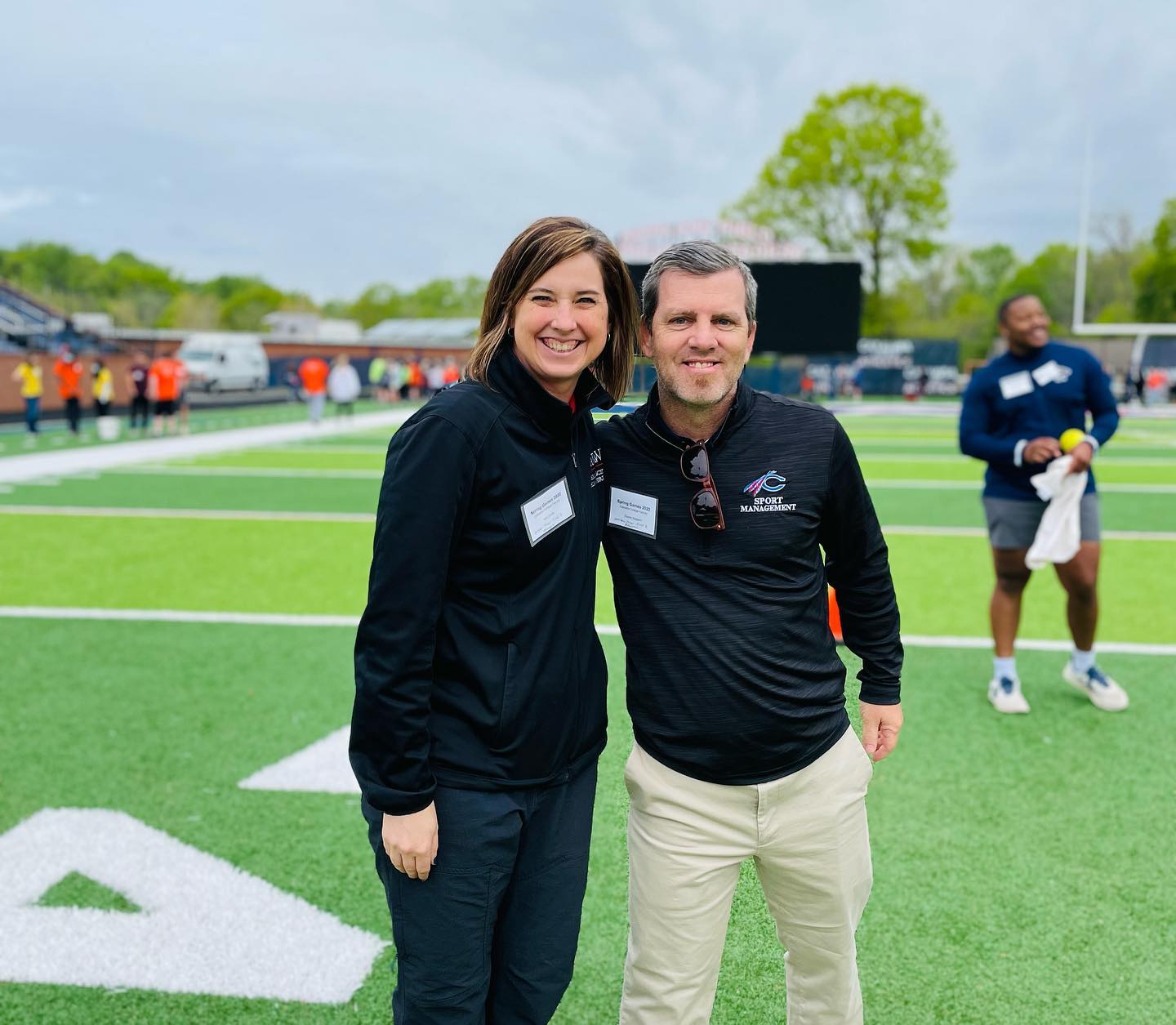 Sport Management Faculty at special olympics