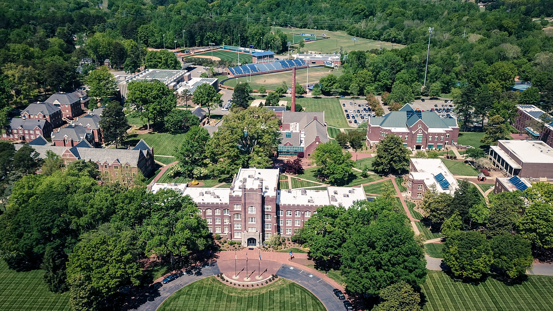 Aerial View of Campus