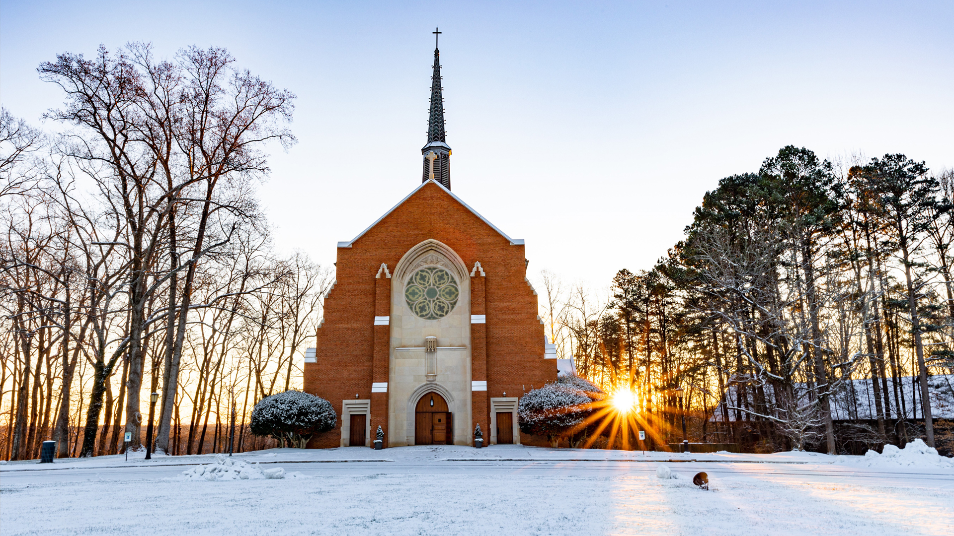 Omwake-Dearborn Chapel - Snow