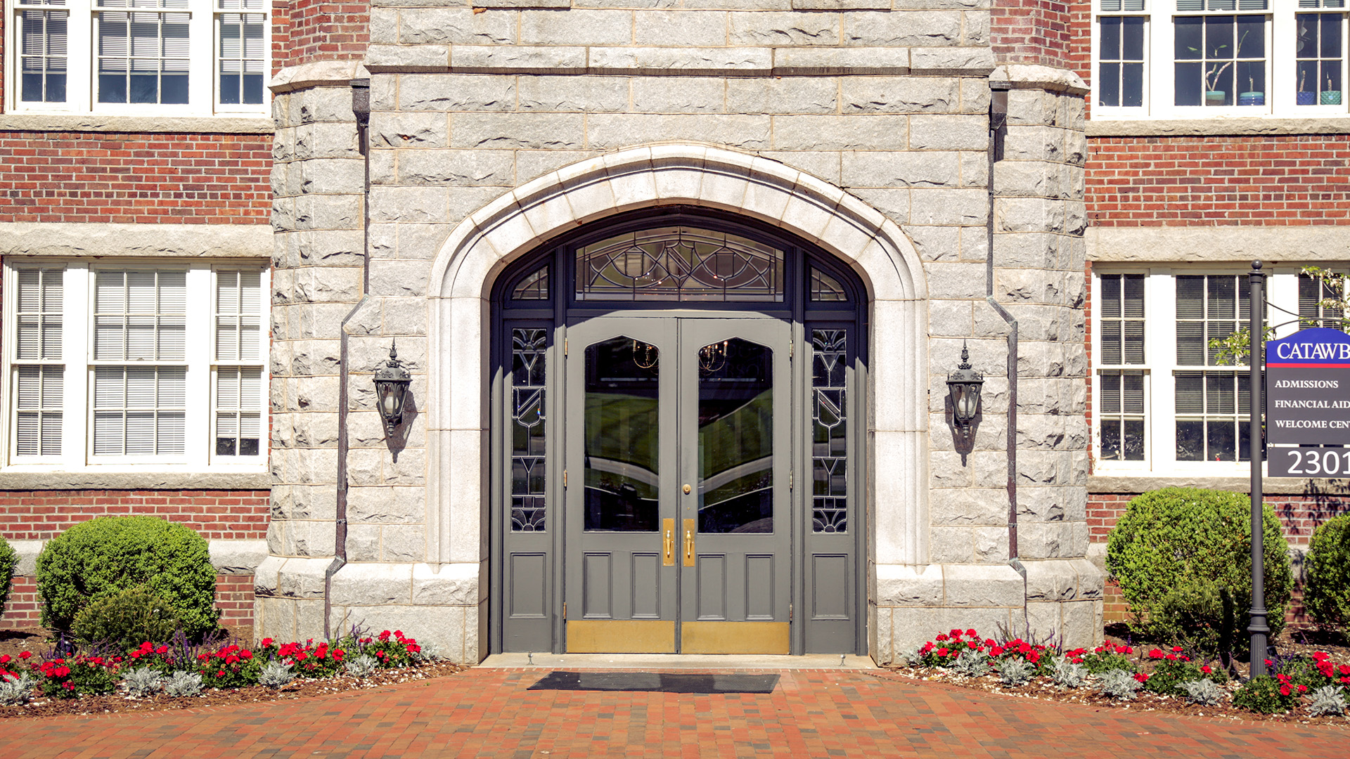 Entrance to Welcome Center