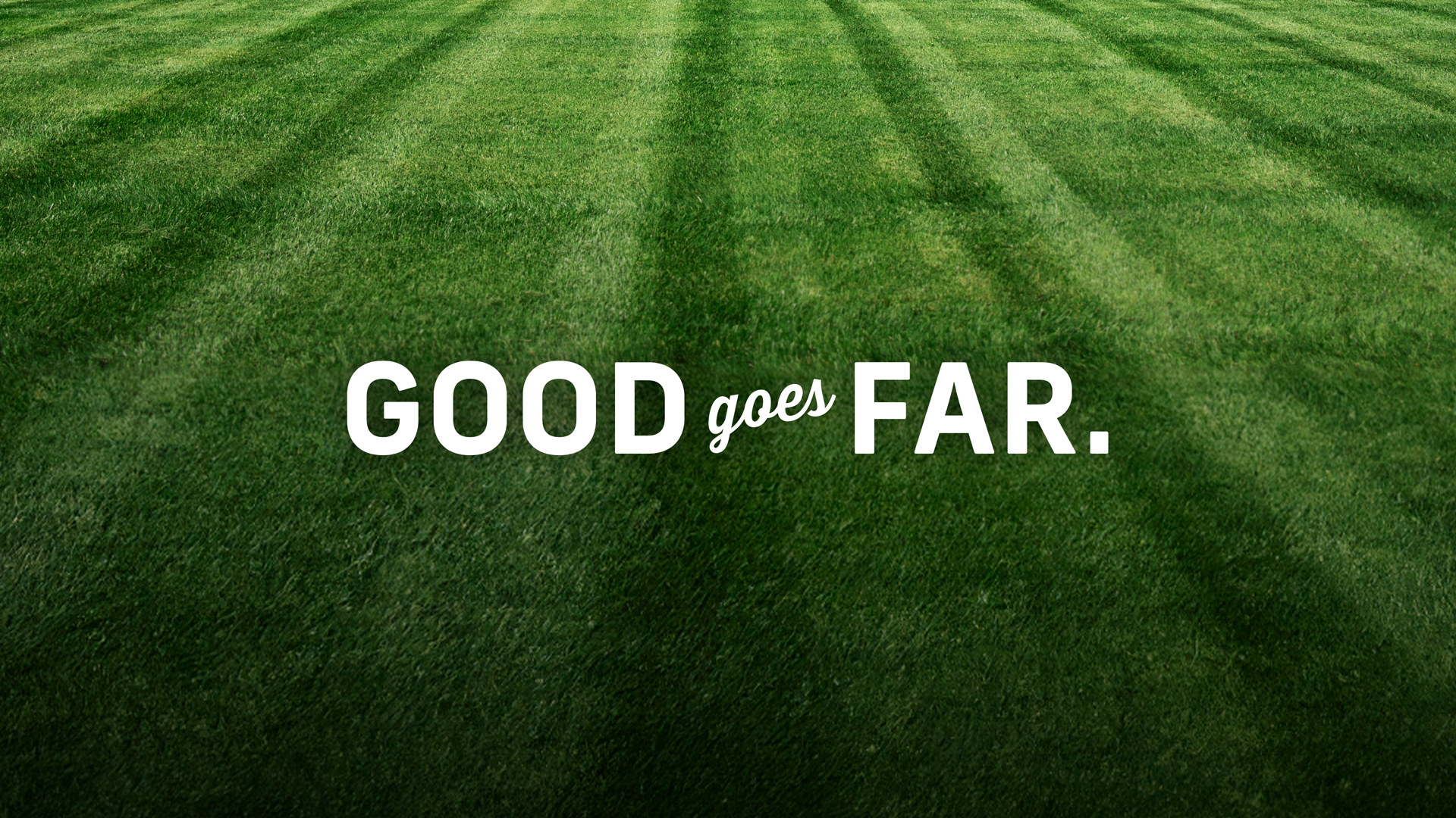 Hedrick Lawn - Good Goes Far at Catawba College