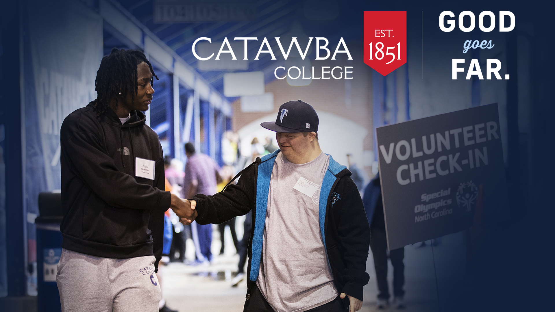 Student Volunteering - Good Goes Far at Catawba College